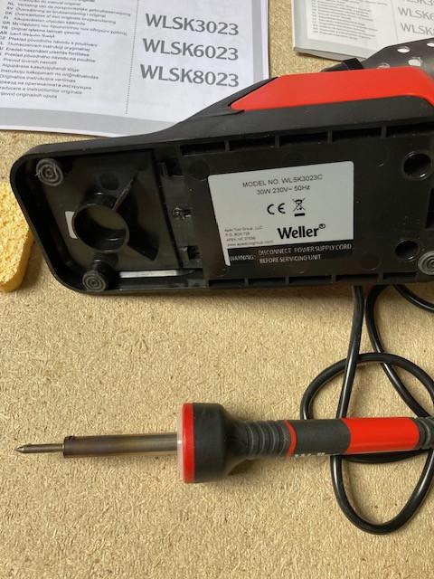 Weller soldeerstation WLSK3023C, 30 watt, 1 uur gebruikt