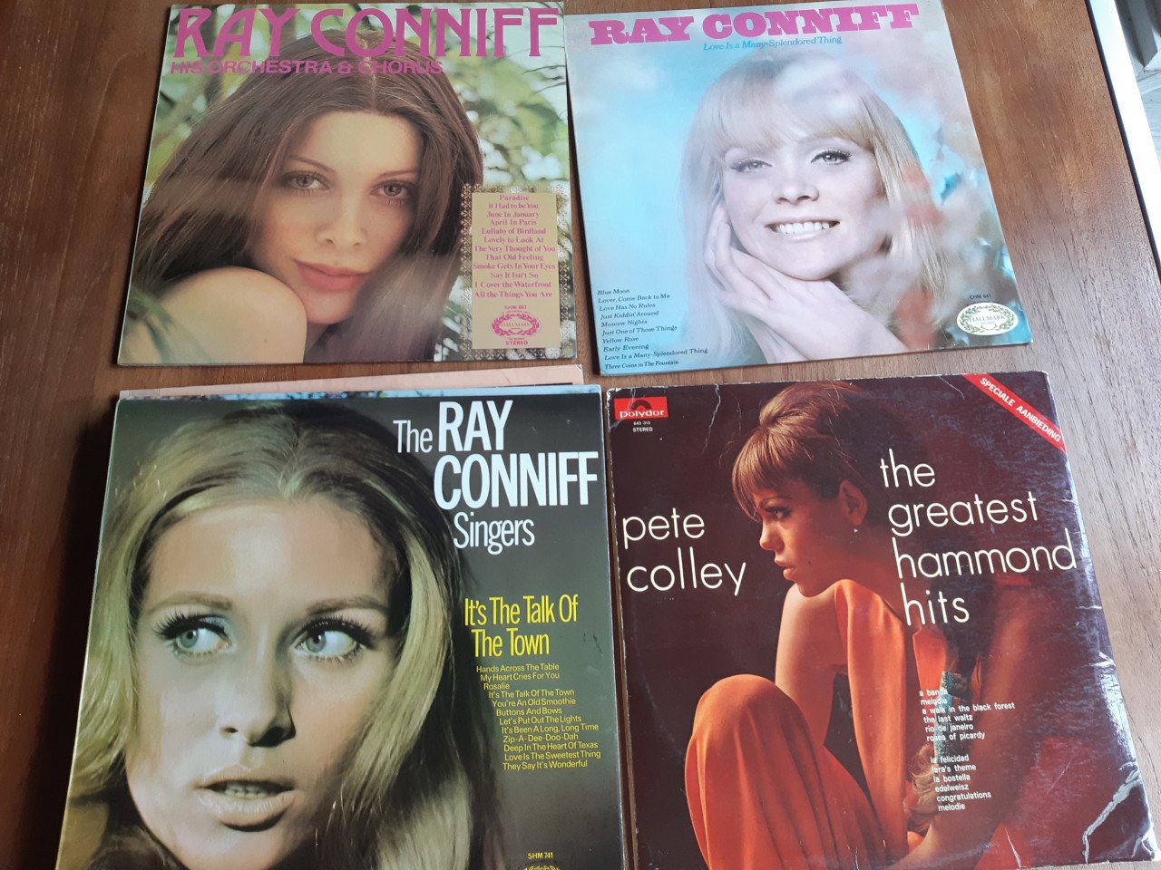 12 lp's easy listening