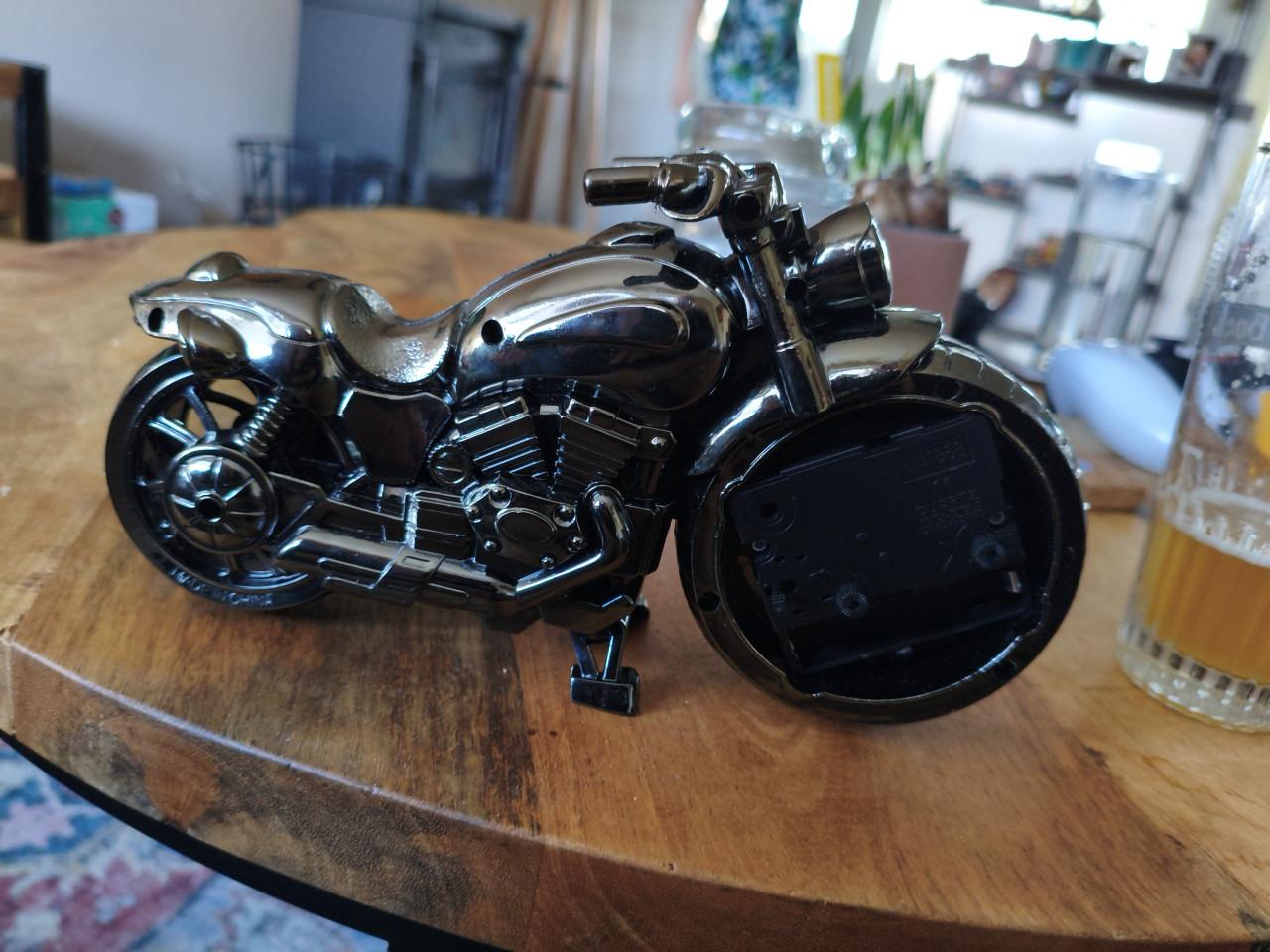 Wekkertje motorfiets kunststof.