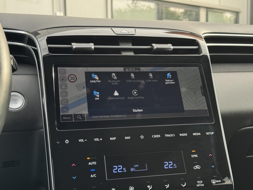 Hyundai Tucson Hybrid 1.6 t-gdi hev premium trekhaak, meest luxe uitvoering