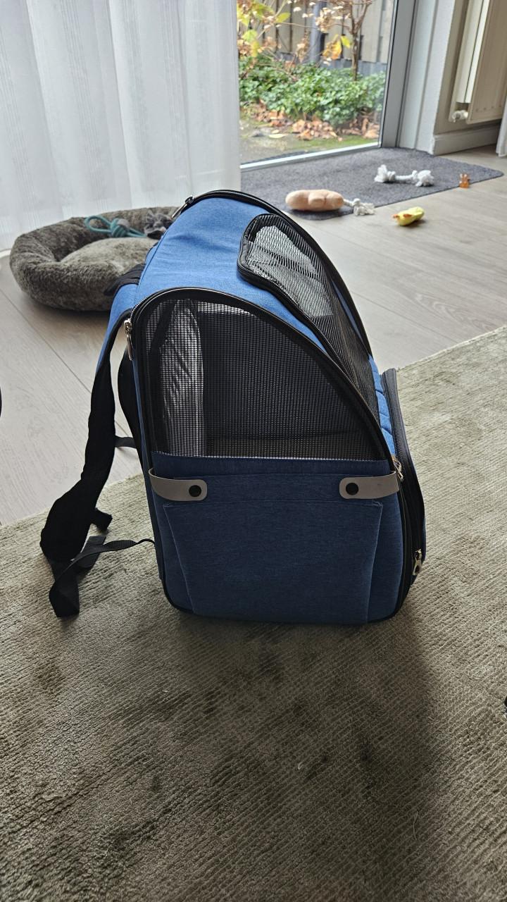 Rugzak kleine hond of kat.