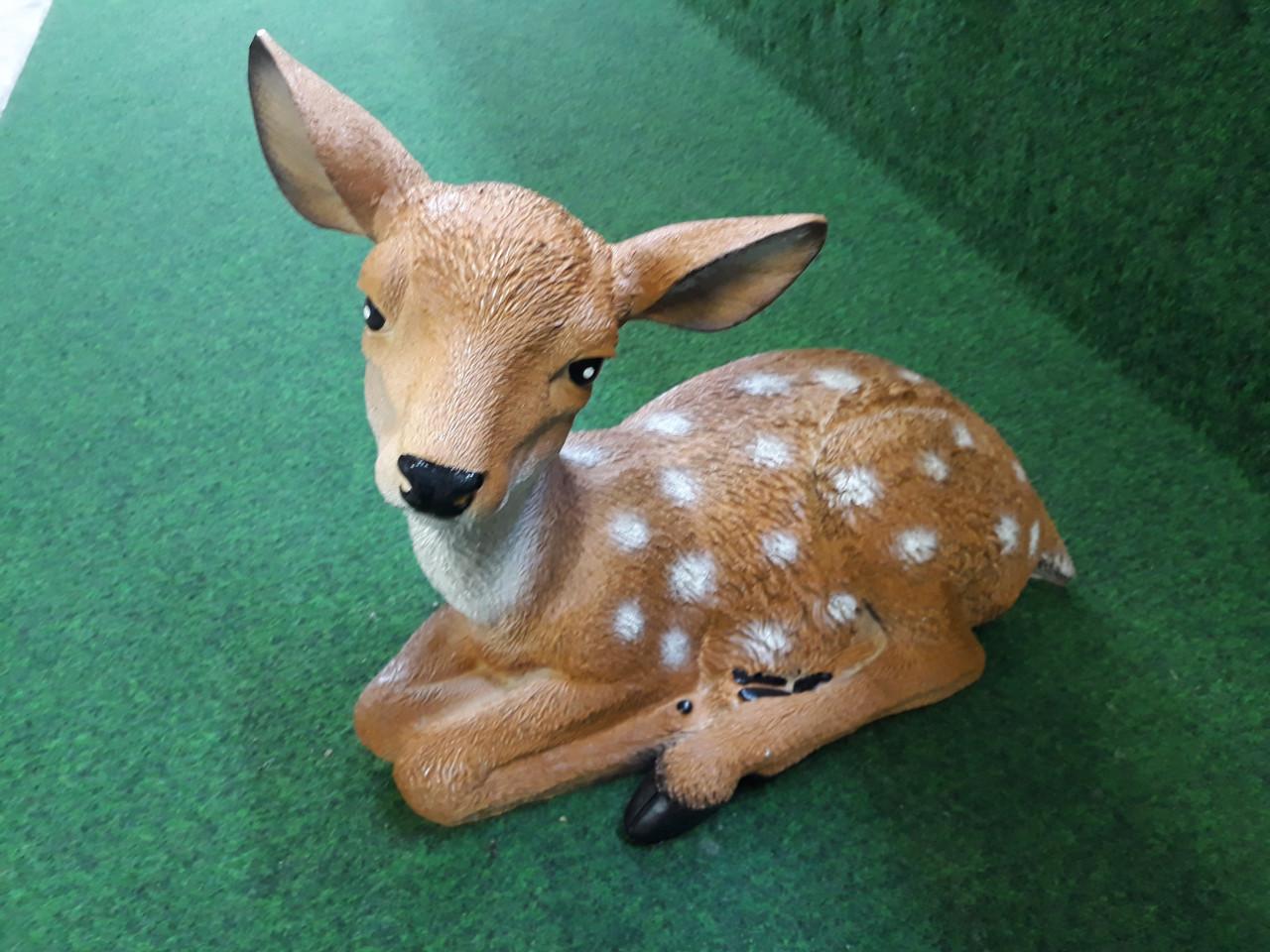 Poes wit met druppels klein 34cm groot