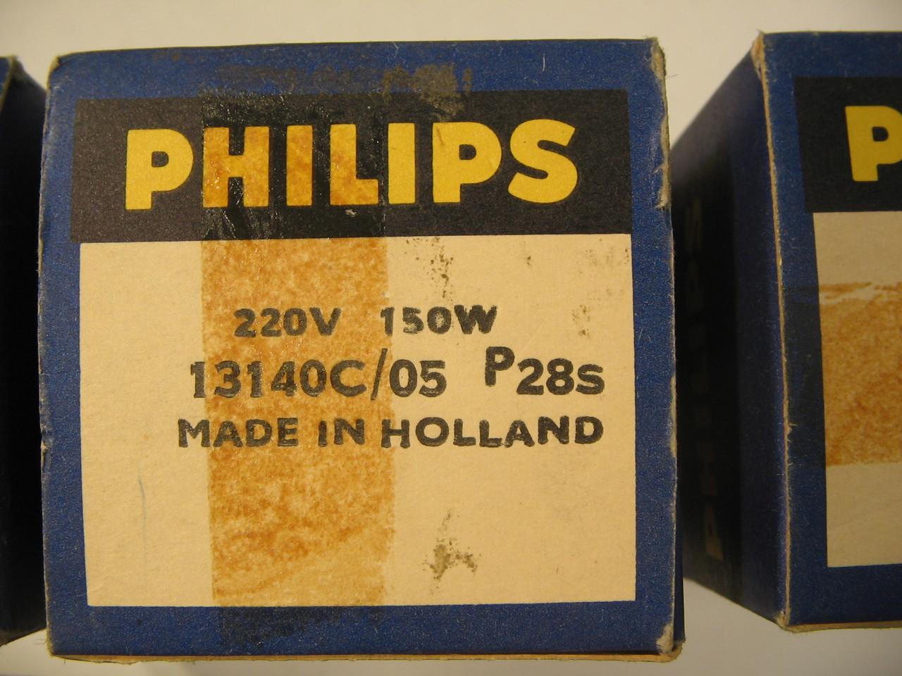 Projectielampen 150 Watt, 300 Watt en 750 Watt.