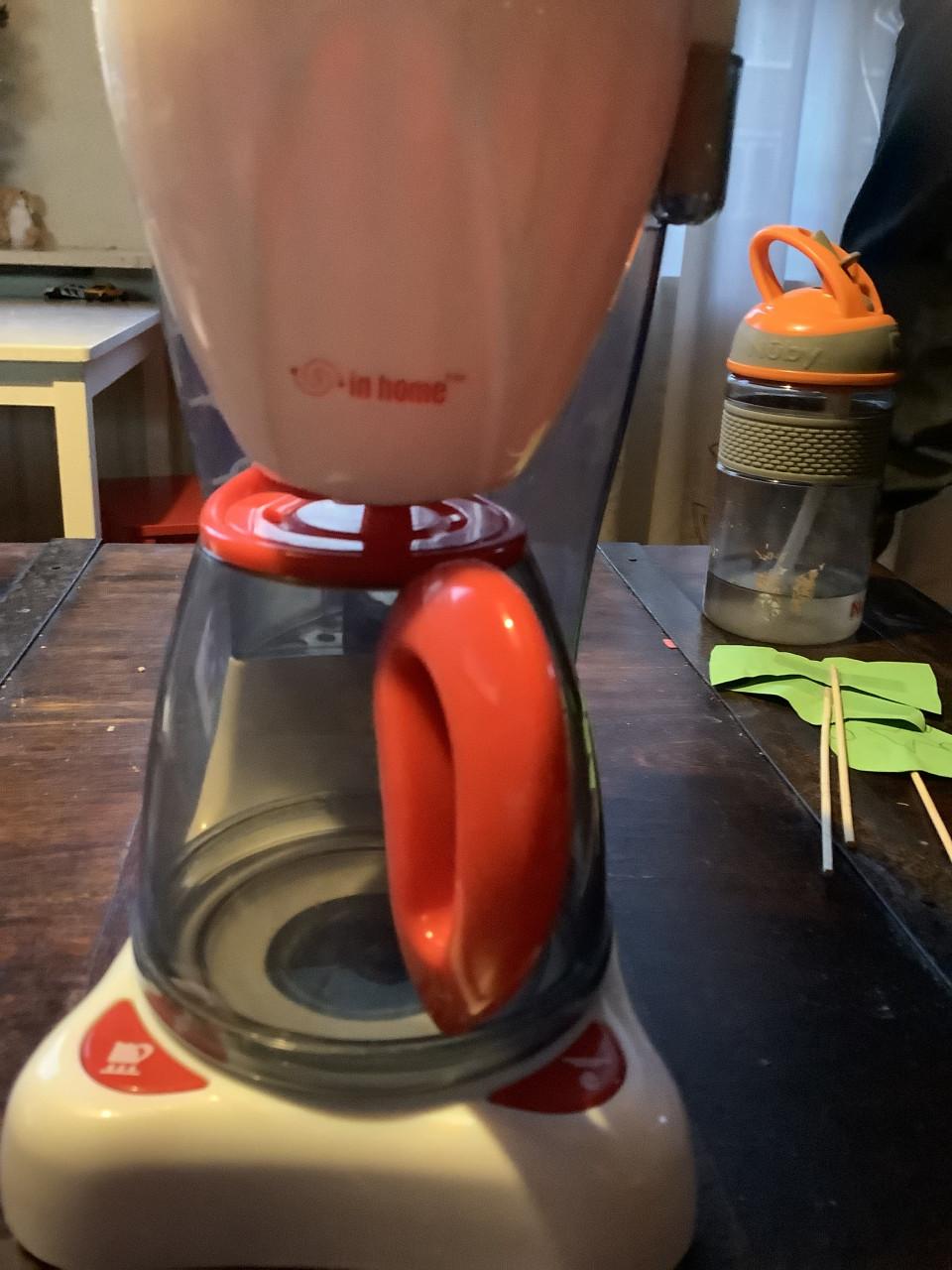 Speelgoed koffiezetter