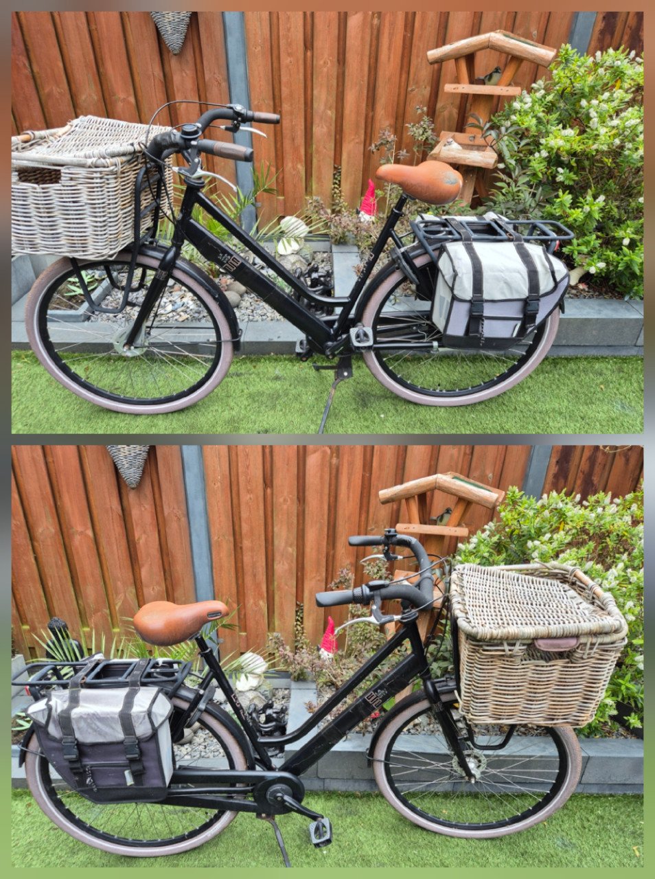 Transport fiets met mand | bezorgen mogelijk.