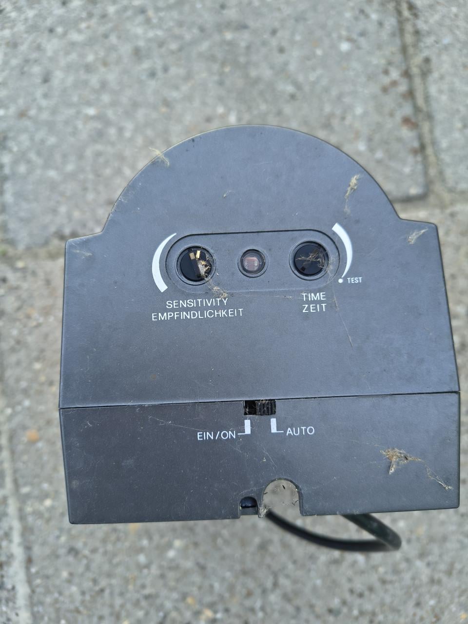Buitenlamp met bewegingssensor