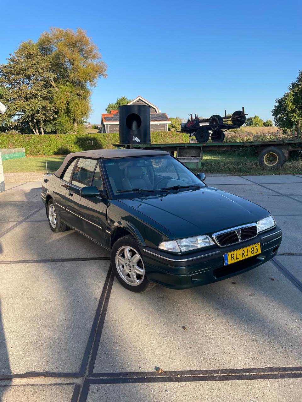 Rover 200-Serie 1.6 216 Cabrio 1997 Groen Neiuwe apk