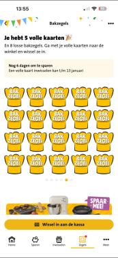 Bakzegels jumbo 5 volle kaarten 8 losse