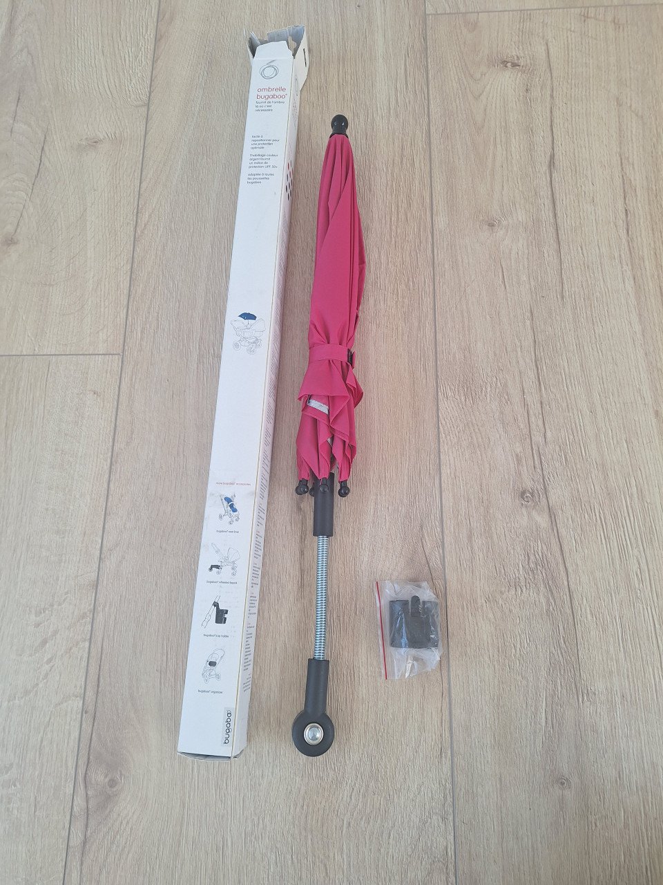 Parasol kinderwagen bugaboo roze