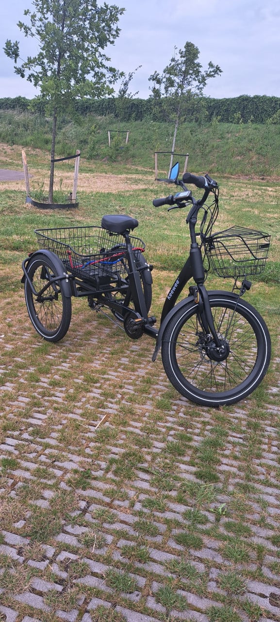 Te Koop: z.g.a.n. elektrische driewielfiets