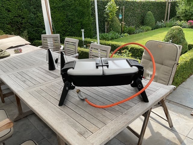 BBQ OP CAMPING GAS EN PROPAAN