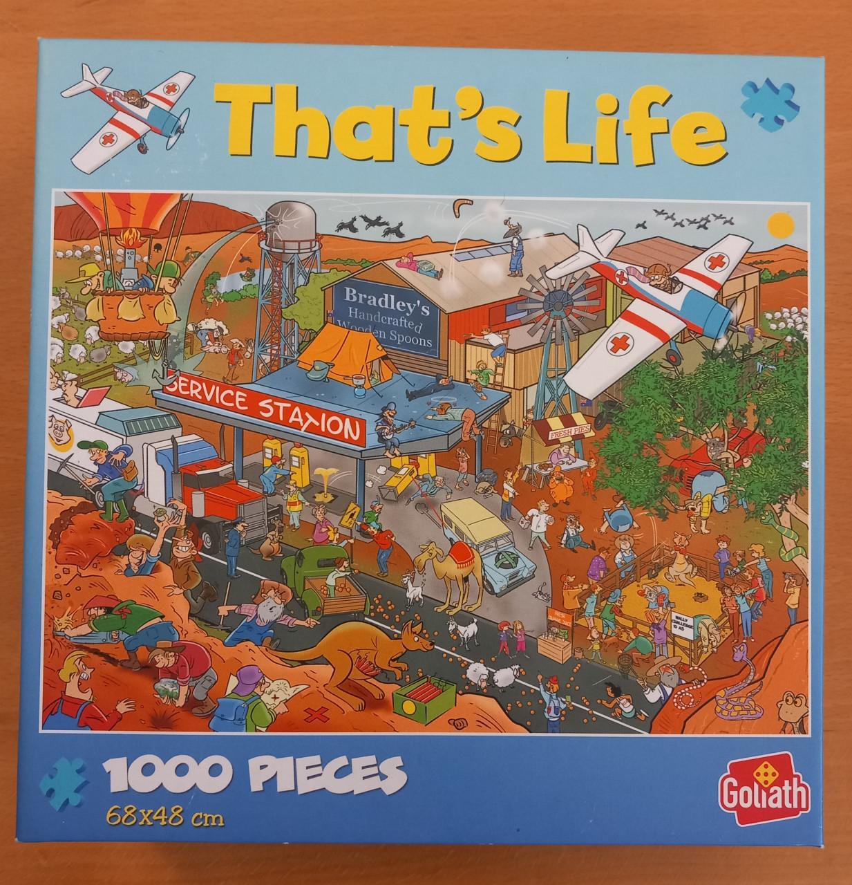 That's Life puzzel Service Station