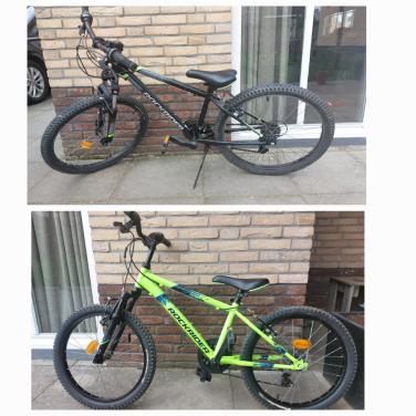 2 mooie rockrider 20 en 24 Inch mountainbike