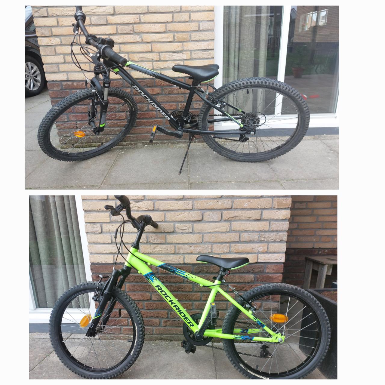 2 mooie rockrider 20 en 24 Inch mountainbike