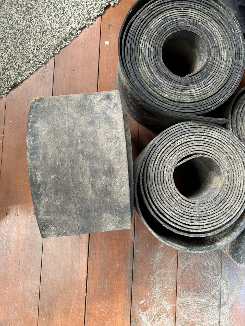 Rubberen borderranden +/- 20 mtr