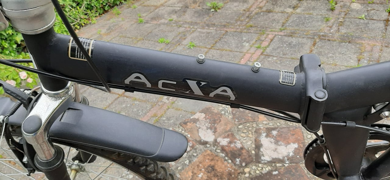 Vouwfiets 16inch, 6 versnelling Shimano, Merk ACXA zwart