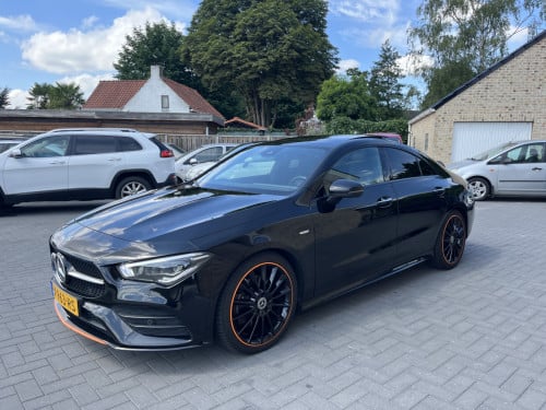 Mercedes CLA 200 Orange Art Edition 2019 Nieuw model Panodak AMG Pakket