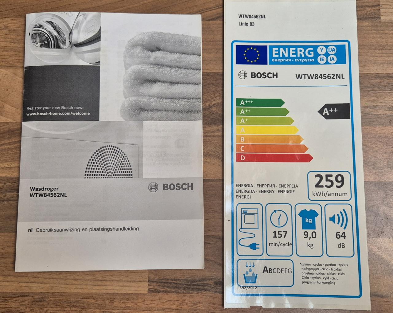 Condens droger Bosch