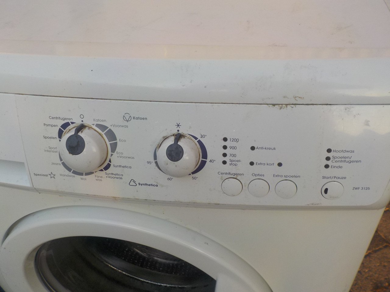 Wat ouder model Zanussi wasmachine in goede staat