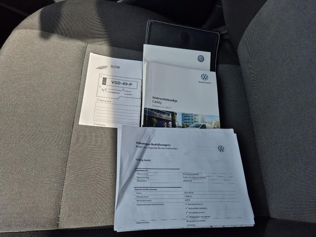 Volkswagen Caddy 1.4 tgi l1h1 ecofuel trendline airco / cruise controle / t