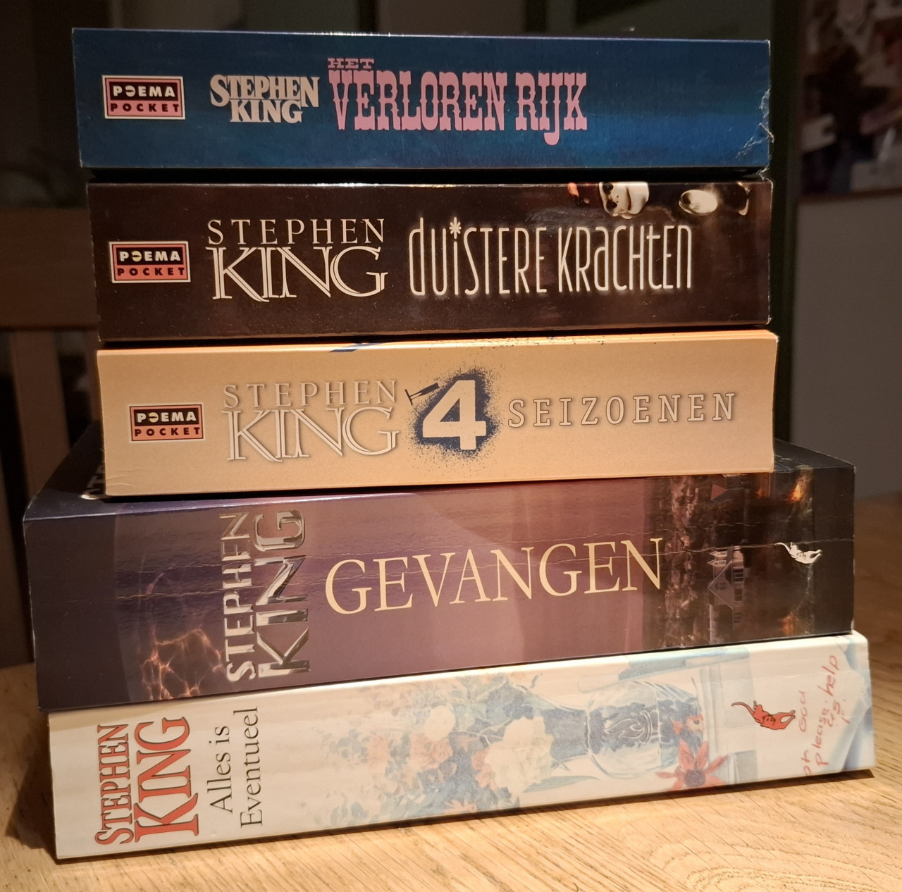 Diverse Stephen King in uitstekende staat