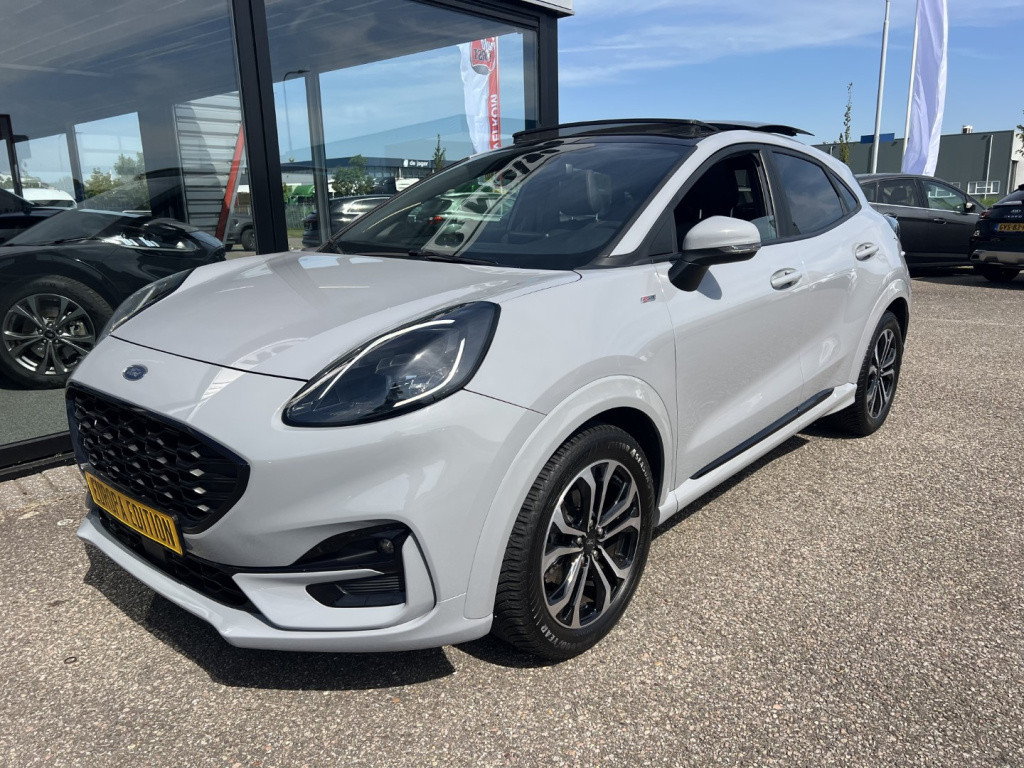 Ford Puma 1.0i ecoboost hybrid 125pk st-line x , pano dak , car play , wint