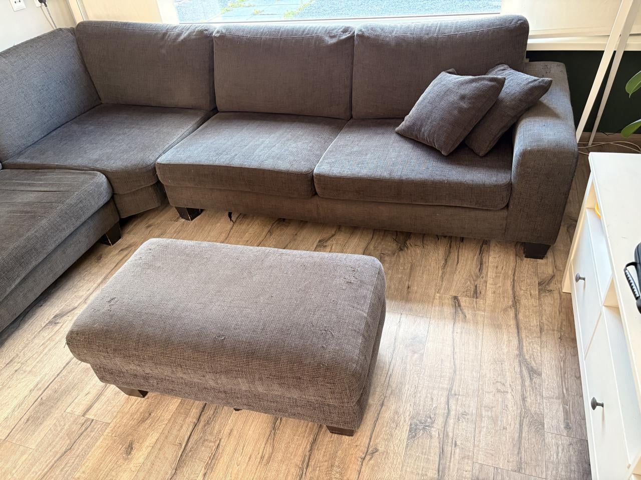 5zits bank hoek zwart