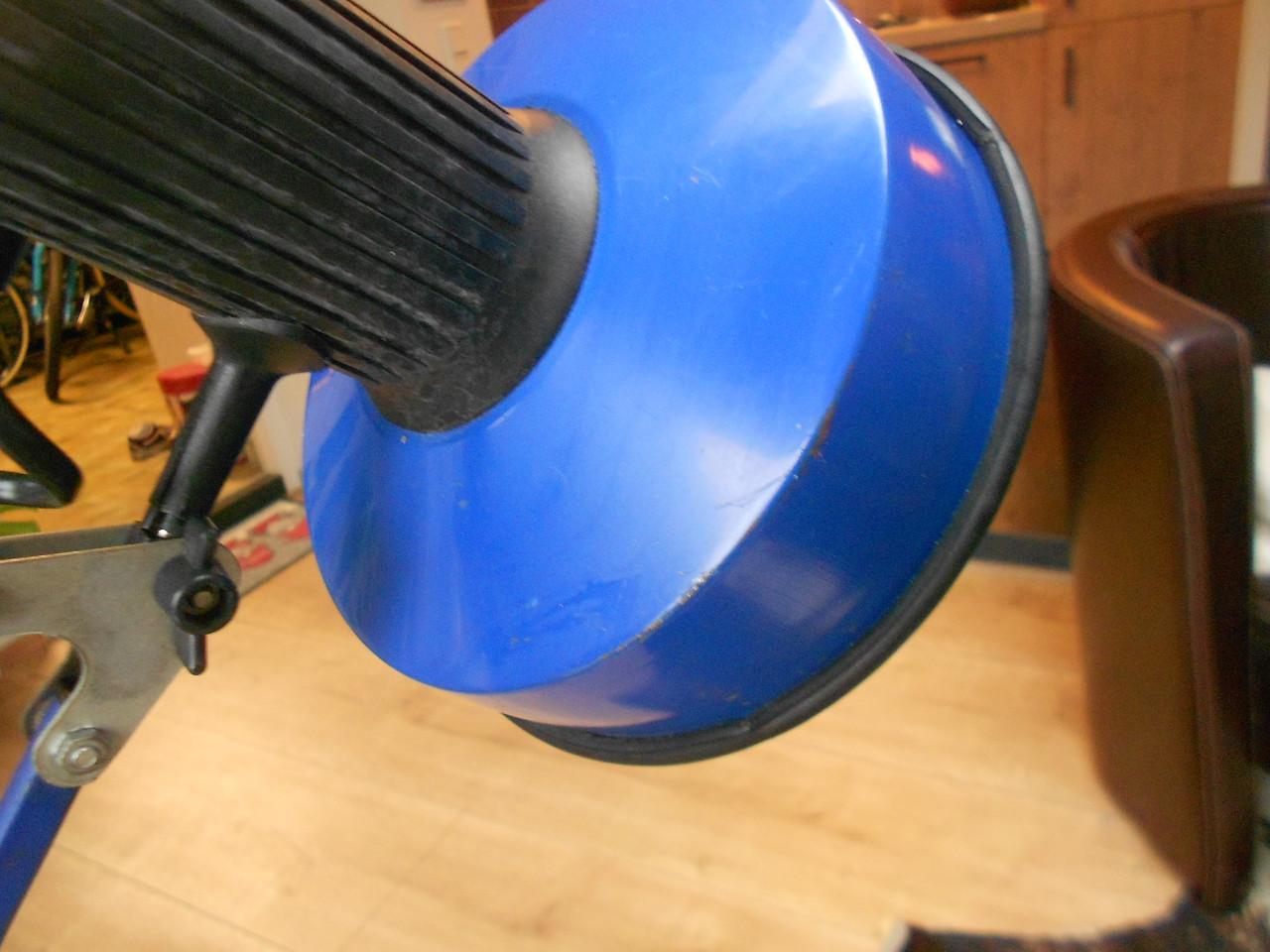 Twee vintage schaar klem lampen.