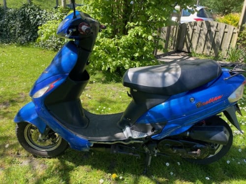 Boatian BT 49 QT 50 cc, 4takt Blauw