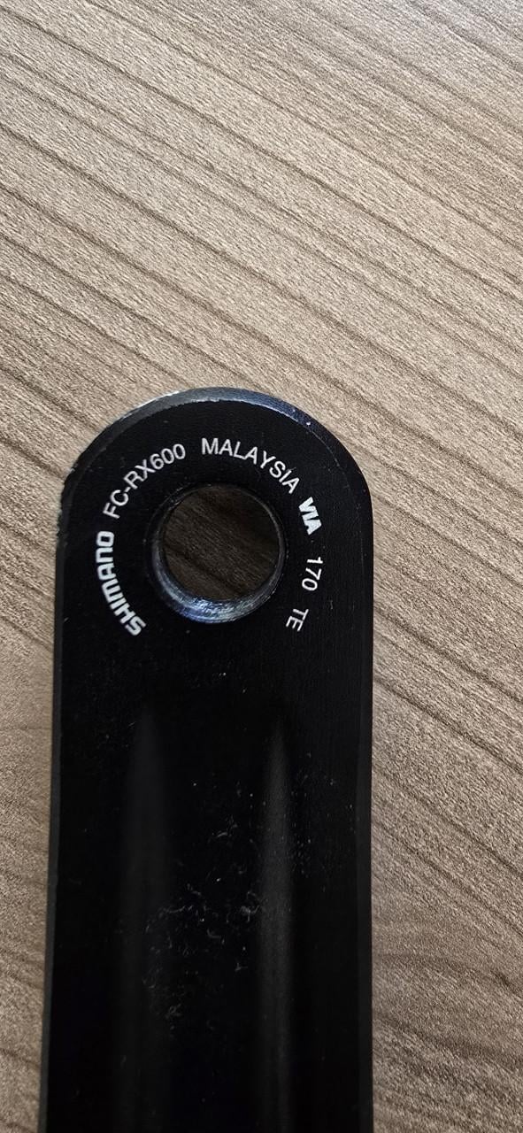 Shimano GRX600 crank 170mm