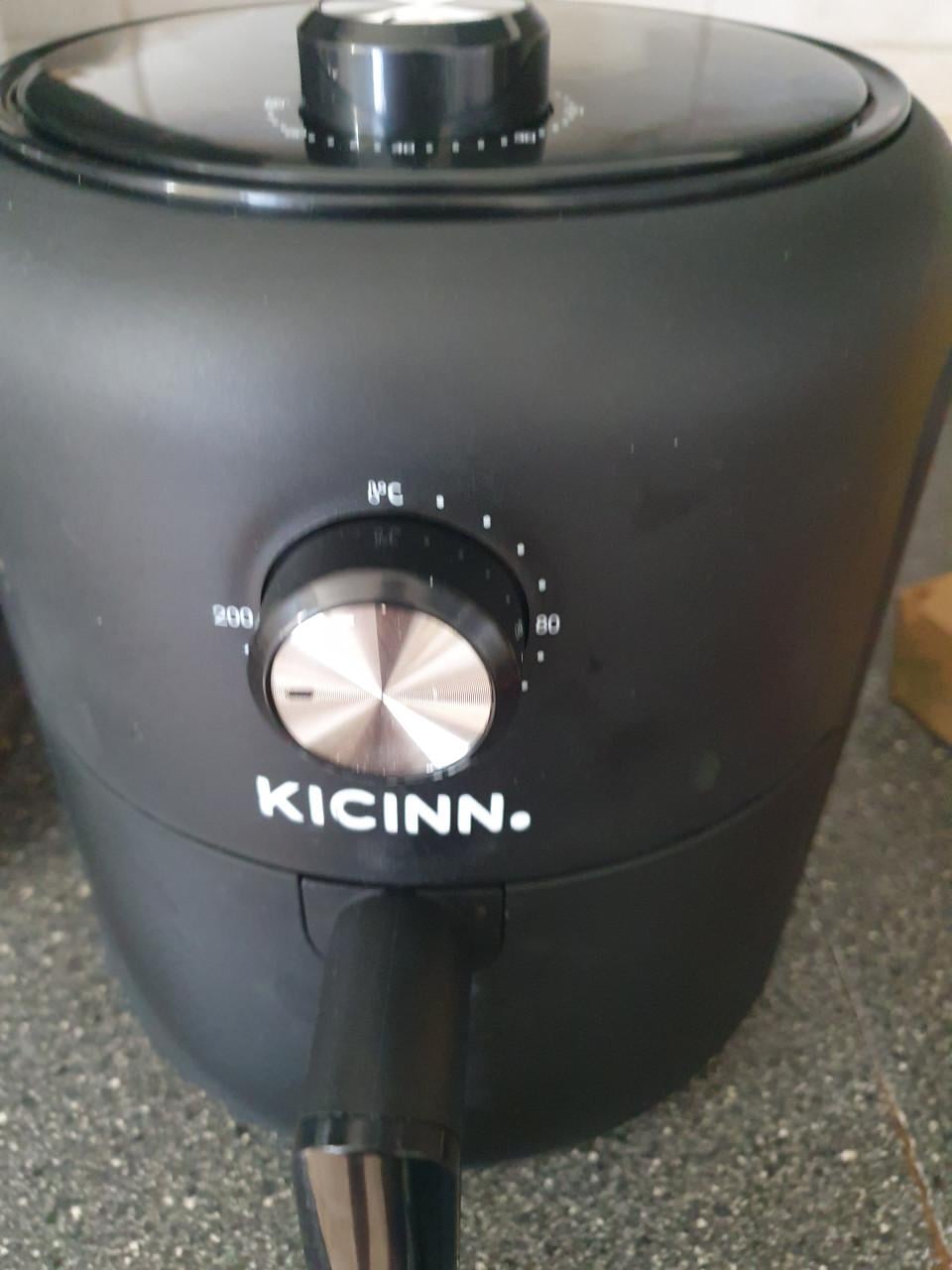 Kicinn Airfryer 3L 1000W Zwart | compact | Zo goed als nieuw