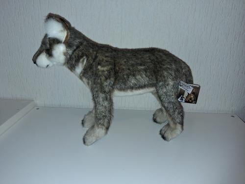 Hansa wolf pup knuffel nieuw