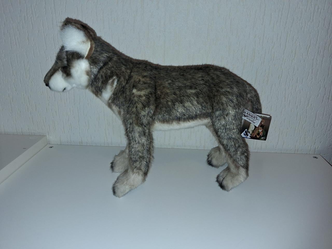 Hansa wolf pup knuffel nieuw