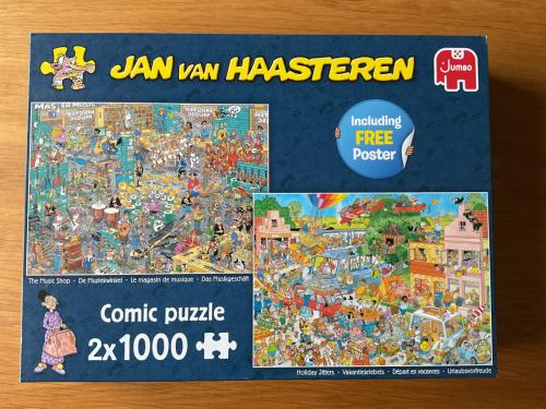 Van Haasteren puzzel (2x 1000 stukjes)