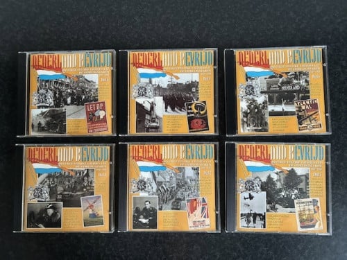 Nederland bevrijd.  Onvergetelijke liedjes uit de oorlogsjaren 1940 - 1945.