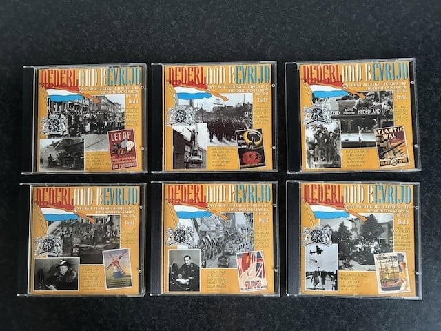 Nederland bevrijd.  Onvergetelijke liedjes uit de oorlogsjaren 1940 - 1945.