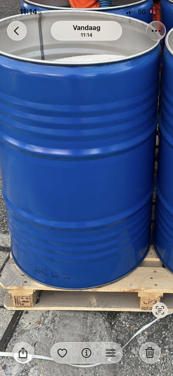 Te koop ton met klem