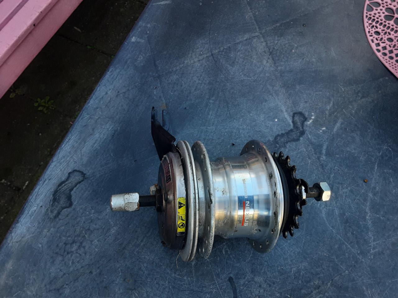 Shimano Nexus 7 speed naaf ( 36 gaats )