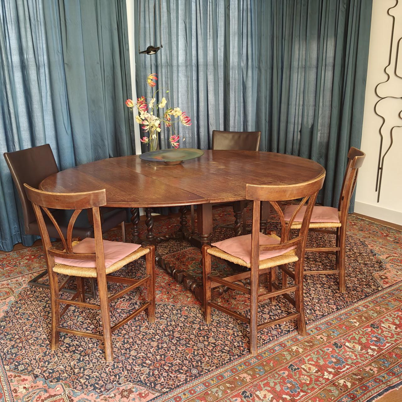 Engelse Antieke gate leg tafel