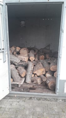 Openhaard hout, stammen, hout - rond 5M2