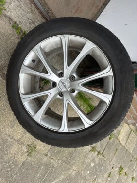 Winterbanden op stalen velg