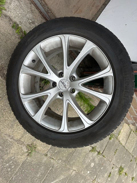 Winterbanden op stalen velg