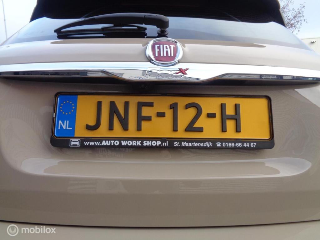 Fiat 500x 1.0 gse lounge/airco/key less/camera/pdc/lm velgen/1st eig/led