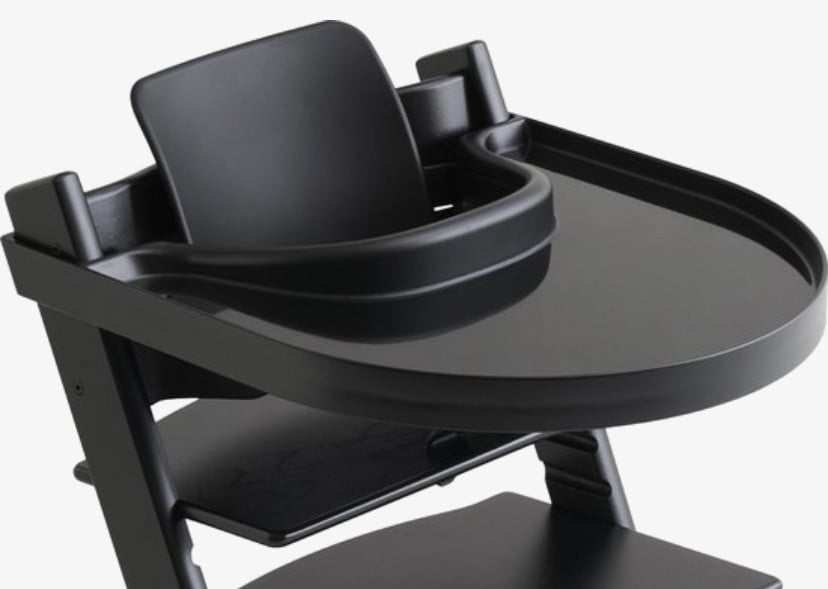 Stokke Eetblad/ tray zwart