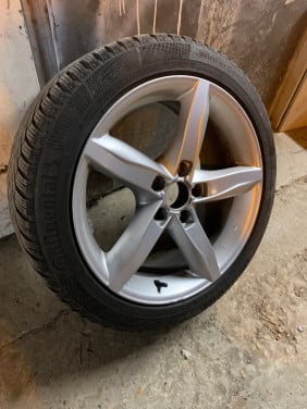 Winterbanden met velg 17 inch