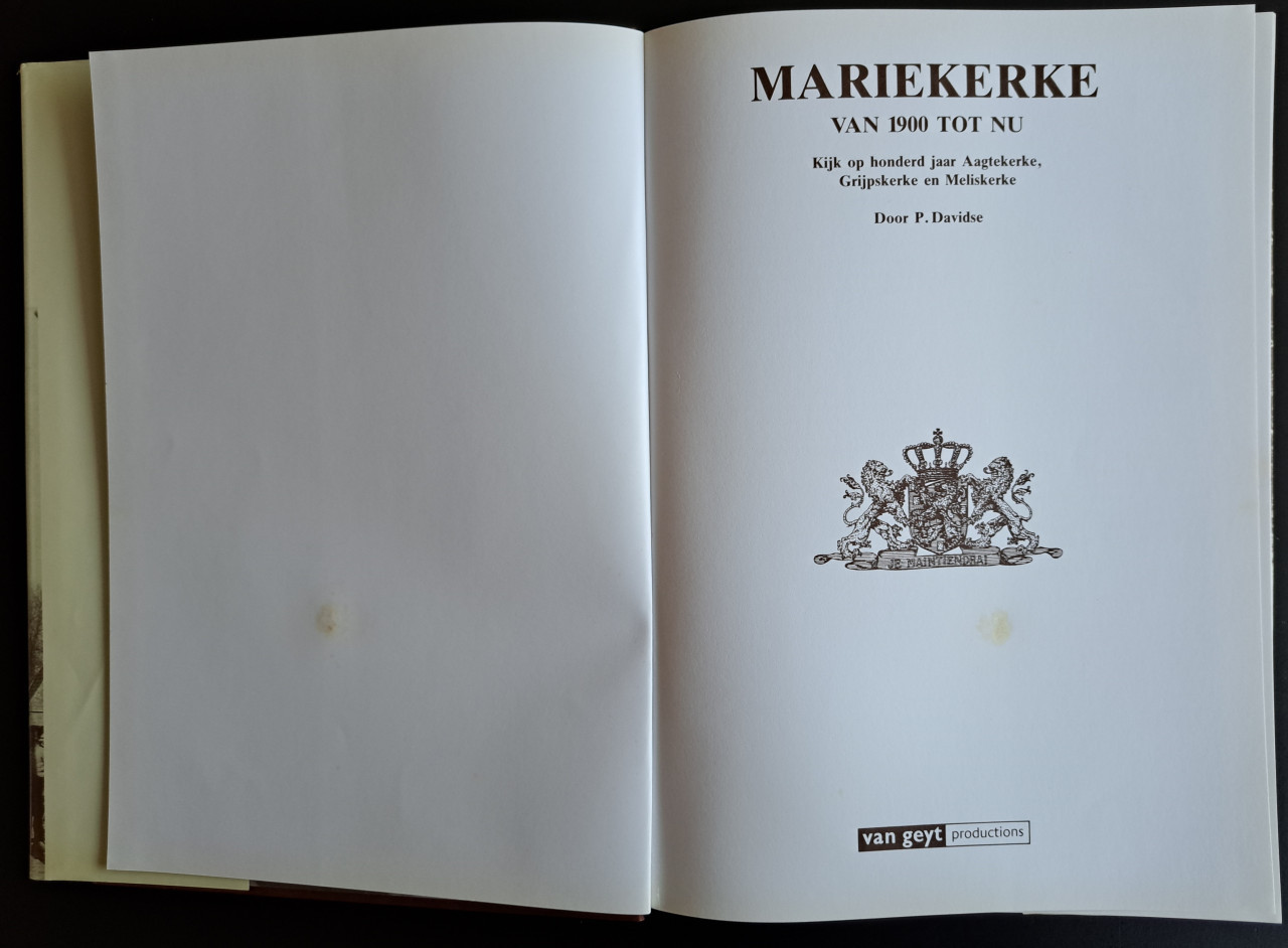 Mariekerke van 1900 tot nu - Aagtekerke-Grijpskerke-Meliskerke - P Davidse
