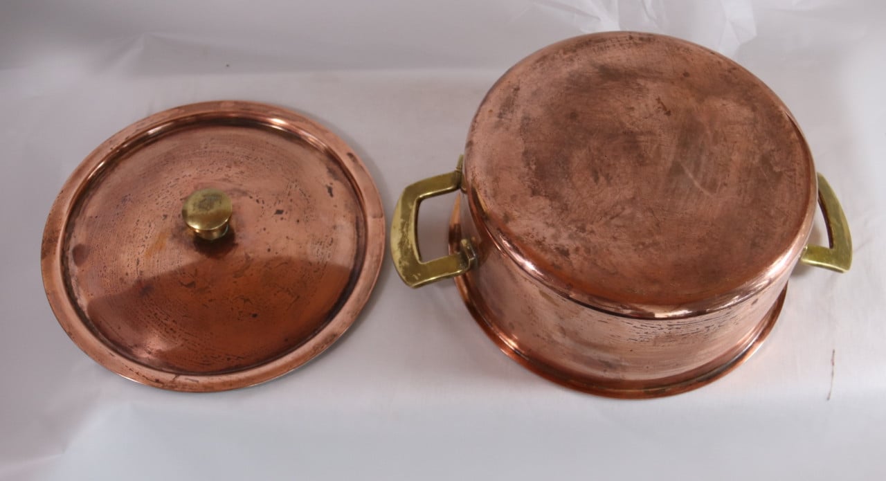 Koperen pan Zware kwaliteit