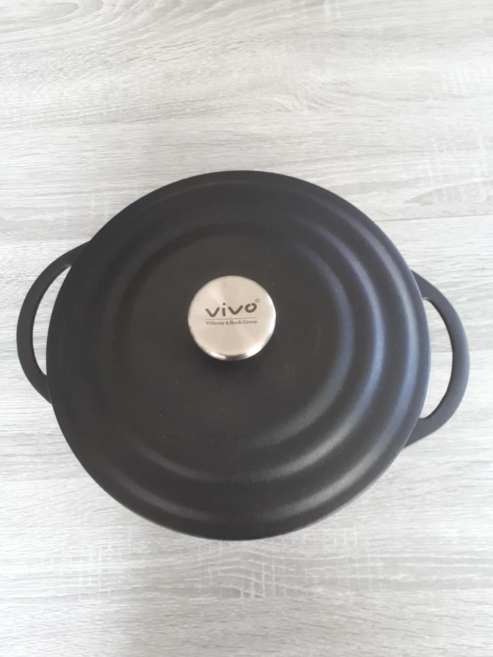 Zware gietijzeren stoofpan/sudderpan Villeroy & Boch