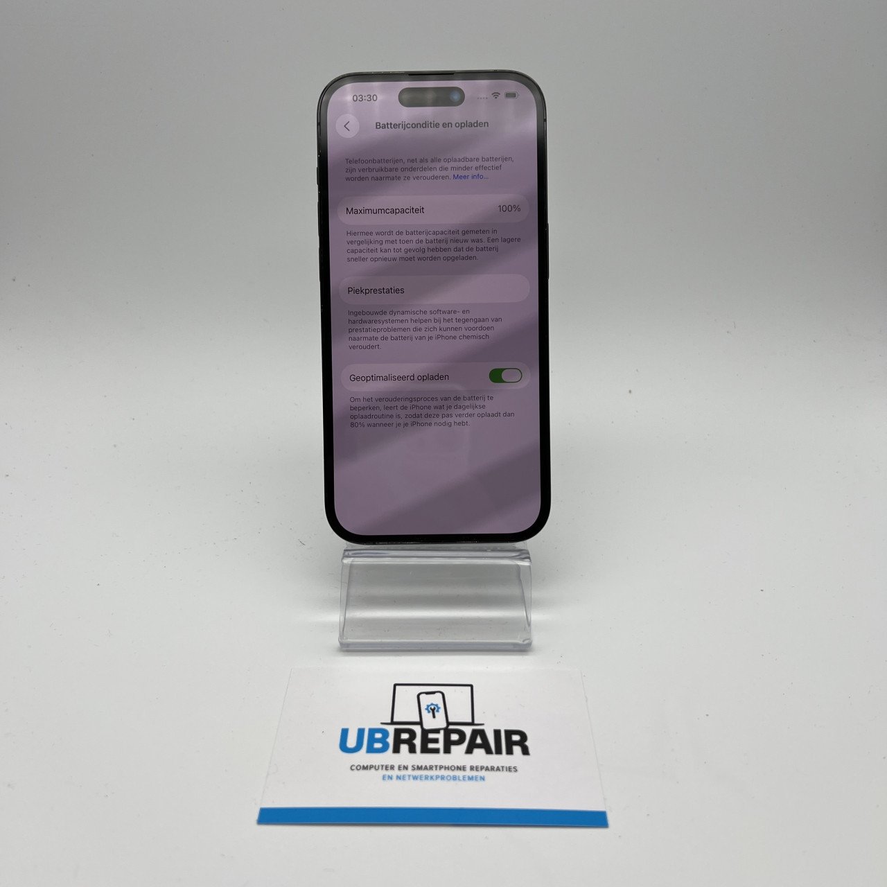 Apple iPhone 14 pro 128GB zwart