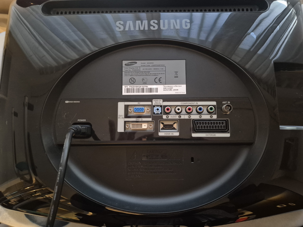 Samsung SyncMaster 2032MW 20" TV/Monitor